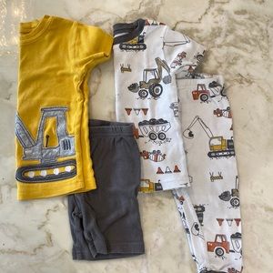 Toddler Boy Construction Pajamas